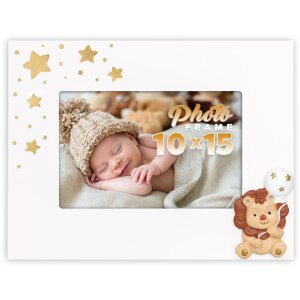 ZEP Baby-fotolijst Tommaso 10x15 cm wit Querformat