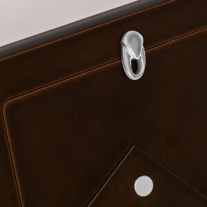 ZEP Portraitlijst Grosseto 13x18 cm zilver – versierde fotolijst met houten rug