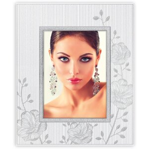ZEP Glas-portretlijst Taormina 13x18 cm zilver met standaard