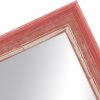 MendeFrames wandspiegel shabby-chic rood 60x80 cm