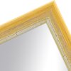 MendeFrames Wandspiegel H640 Shabby-Chic geel 60x80 cm