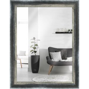 MendeFrames Wandspiegel Shabby-Chic massief hout, 7 kleuren & maten