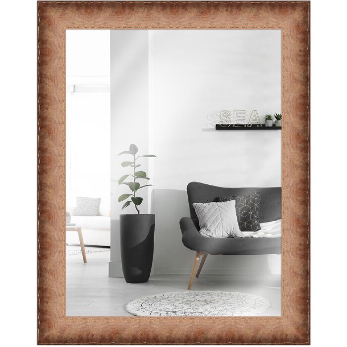 MendeFrames Wandspiegel H620 Antiek 70x90 cm bruin