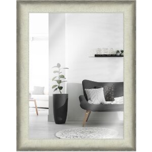 MendeFrames Wandspiegel H620 Antiek – Massief Hout, Bruin, Zwart, Notenhout, Ivoor, 20x20 tot 70x100 cm