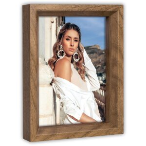 ZEP Premium Houten Fotolijst Bergen Bruin met Opstelvoet...