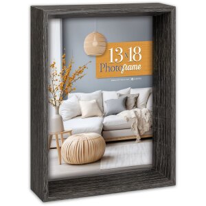 ZEP Portraitrahmen Berlin – Houten fotolijst in natuurlijk, wit en zwart, 4 formaten