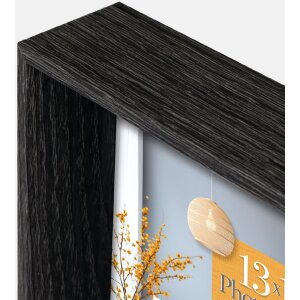 ZEP Portraitrahmen Berlin – Houten fotolijst in natuurlijk, wit en zwart, 4 formaten