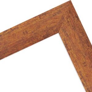 MendeFrames H610 vintage houten fotolijst bruin 20x28 cm met museumsglas