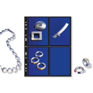 Fotophan-Sight Sleeves 9x13cm hoog zwart 10 sleeves