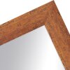 MendeFrames Wandspiegel H610 Vintage-look bruin 40x40 cm