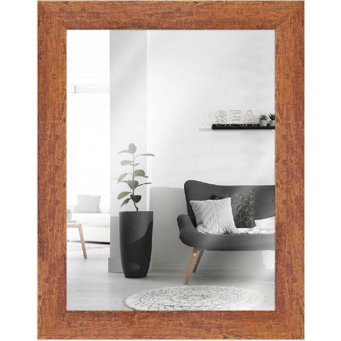 MendeFrames Wandspiegel H610 Vintage-look bruin 40x50 cm