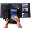 Fotofan-zichtbare hoezen 9x13cm landscape zwart 10 hoezen