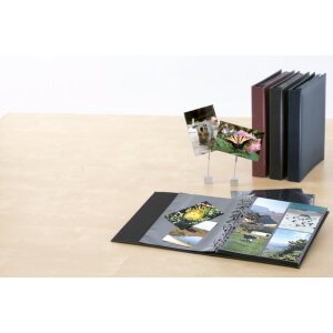 Fotophan-Sight Sleeves 10x15cm portret zwart 10 sleeves