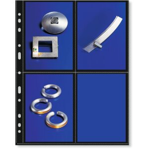 Fotophan-Sight Sleeves 10x15cm portret zwart 10 sleeves