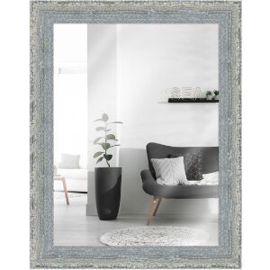 MendeFrames Wandspiegel H610 Vintage-Look grijs 40x50 cm