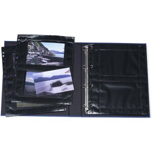 Fotofan-zichtbare hoes 10x15cm landschap zwart 10 hoezen