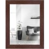 MendeFrames Wandspiegel H610 Vintage-Look nussbaum 30x45 cm
