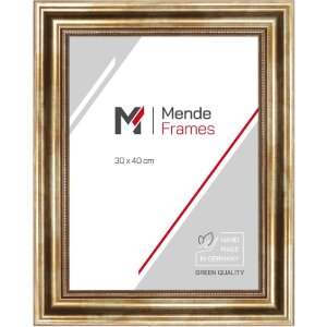 MendeFrames Fotolijst H550 Antiek goud 50x60 cm met klarglas