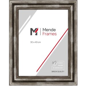 MendeFrames houten fotolijst H550 Antiek zilver 30x90 cm...