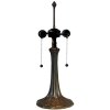 Lampvoet donker 52 x ø 17 cm