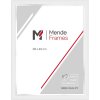 MendeFrames H490 Modern wit fotolijst 40x60 cm met antireflexglas