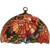 kleurrijke lampenkap Tiffany glas ø 30 cm