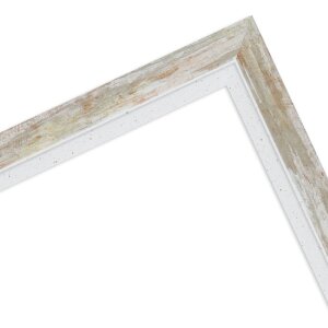 MendeFrames modern taupe fotolijst 20x20 cm met museumsglas