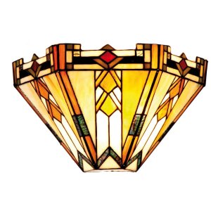 Tiffany Stijl Wandlamp ø 30x18,5 cm