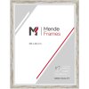MendeFrames houten fotolijst H490 modern taupe 24x30 cm met klaarglas