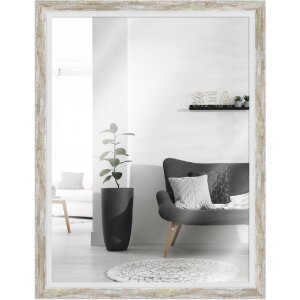 MendeFrames wandspiegel H490 modern taupe 50x50 cm