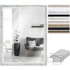 MendeFrames Wandspiegel H490 Modern – pastel en houtlook in diverse maten