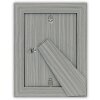 ZEP ASOS houten lijst met passepartout-effect in grijs & natuur, 10x15-15x20 cm