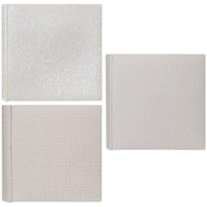 ZEP Fotoalbum Creta – wit, 24x24 cm, 24 of 40 pagina’s