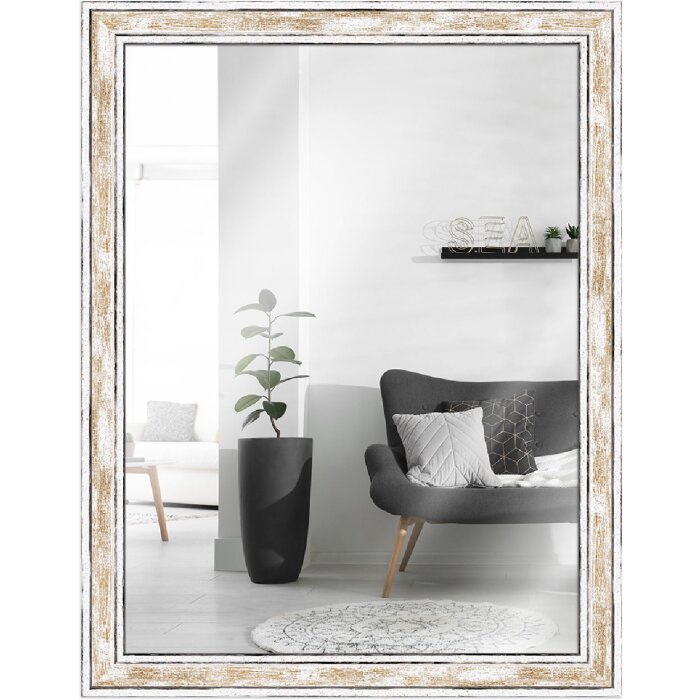 MendeFrames Wandspiegel H460 Vintage in Goud 30x90 cm