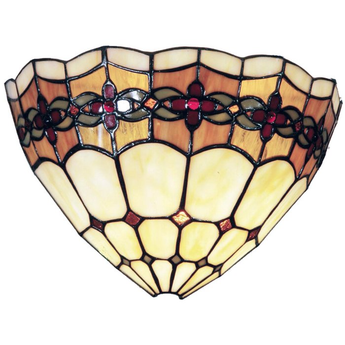 grote Tiffany wandlamp Ø30x18 cm