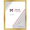 MendeFrames houten fotolijst H430 klassiek goud 20x20 cm met museumblikglas