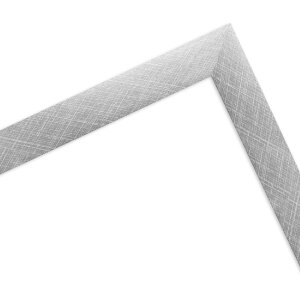 MendeFrames H430 Klassik zilveren houten fotolijst 15x21 cm met antireflexglas