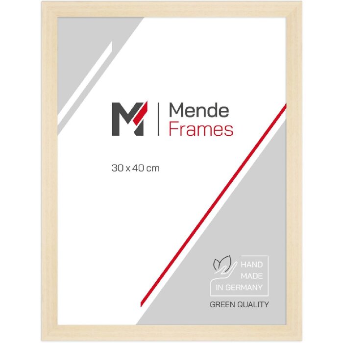 MendeFrames H430 Fotolijst Klassiek Naturel 45x60 cm Kunstglas