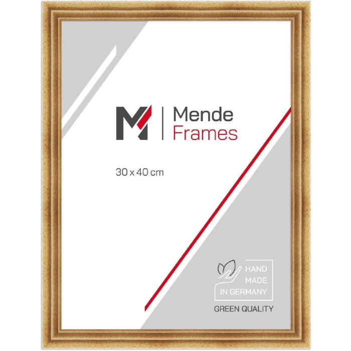 MendeFrames Fotolijst Landhuis beuken 10x13 cm helder glas
