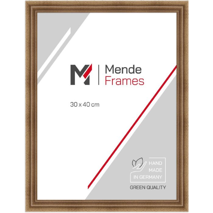 MendeFrames fotolijst Landhaus in eikenhout 20x28 cm met klearglas