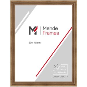 MendeFrames H410 Landhaus fotolijst eikenhout 30x90 cm met antireflexglas