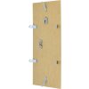 Effect MDF-achterwand met draaifeders 30x40 tot 70x100 cm voor houten lijsten