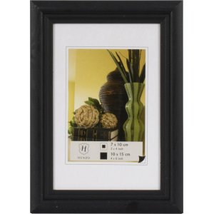 Houten lijst 10x15 cm Artos - zwart