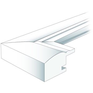 Henzo Houten lijst Artos wit 21x30 cm din a4 document lijst