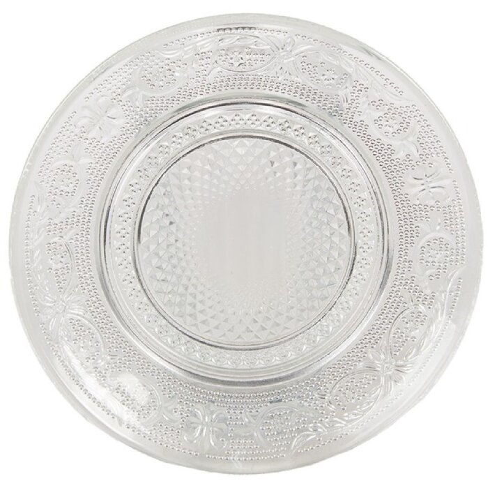 Clayre en Eef Glasplaat 6gl0221 ø 15 cm
