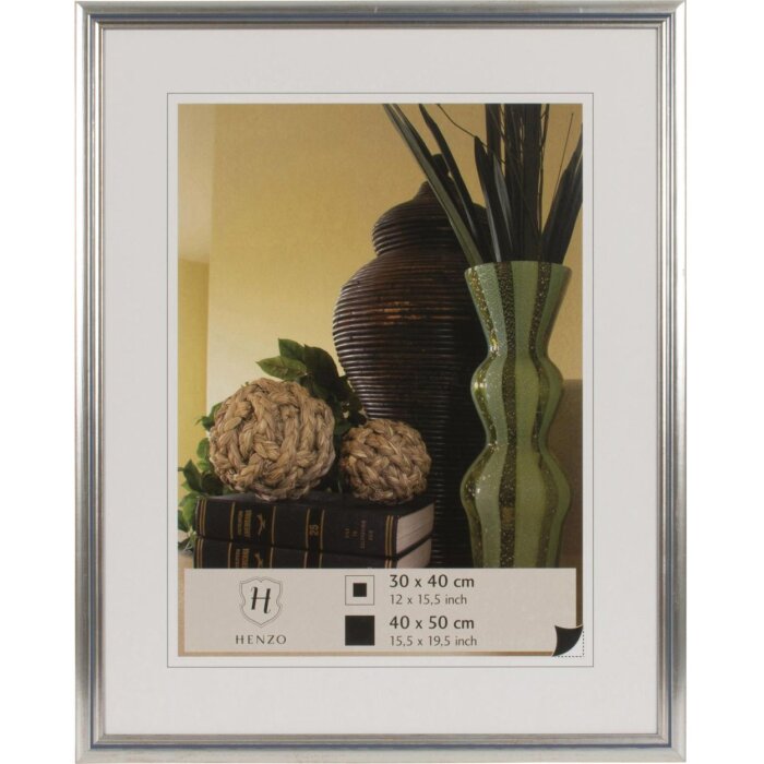 Lijst hout 40x50 cm Artos - zilver