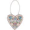 Muurschildering bbl227 - 11x11 cm deco hanger