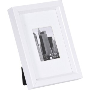 Kunststof lijst metallica 10x15 cm - wit
