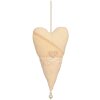 romantisch hart kussen om op te hangen 25 cm