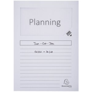 Venster Mappen Voor Altijd Organisatorisch Print a4